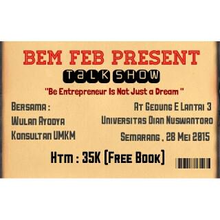 Yuuuk mari kakak daftar seminar nasionalnya, 35ribu FREE buku ibu Wulan Ayodya