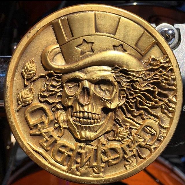 Happy Birthday Bill Kreutzmann!    This front piece on his Drum Set!!     