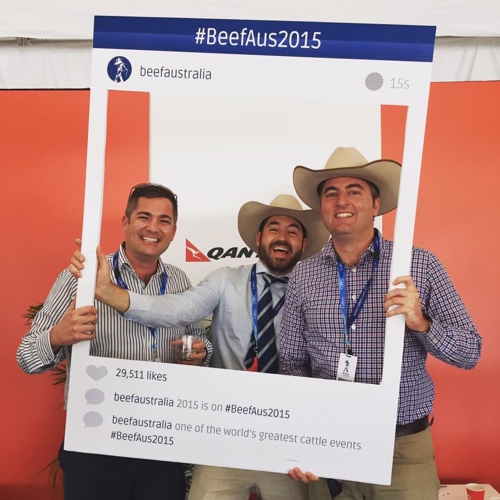 BryceDCamm's tweet photo. #BeefAus2015 Is almost over now! #bestbeefever @BryceDCamm @roseycatherine @pipcourtney http://t.co/TV1vvnW2Pb