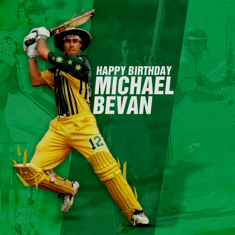 We wish Australian legend and one of the greatest ODI finishers ever, Michael Bevan, a very happy birthday! 