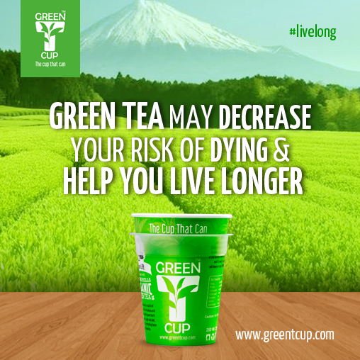 greent_cup's tweet photo. Green Tea May Decrease Your Risk of Dying and Help You Live Longer.  #livelong, #teabenefits, #greentea #greentcup http://t.co/ke4oFnVaF5