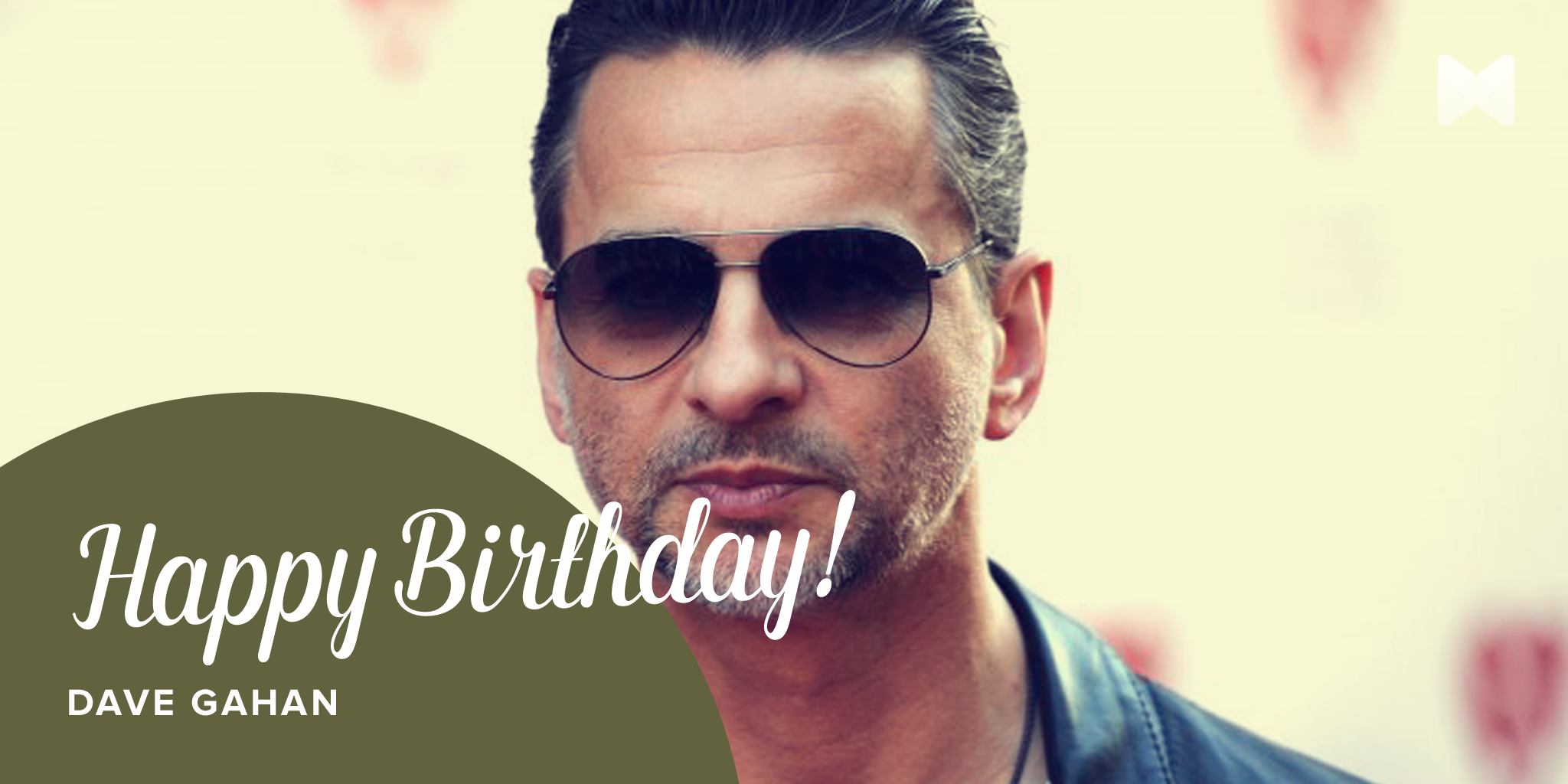 Happy birthday Dave Gahan! 