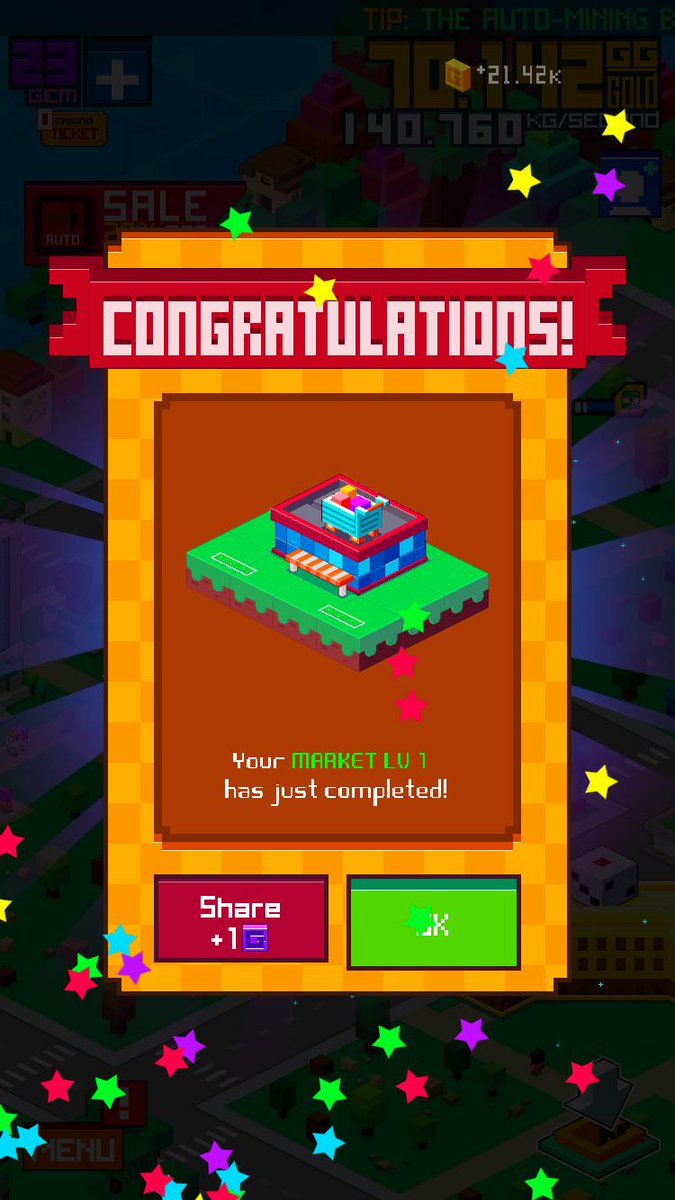 AsainLe's tweet image. My Market Level 1 has just completed! #CenturyCity itunes.apple.com/us/app/id95568…