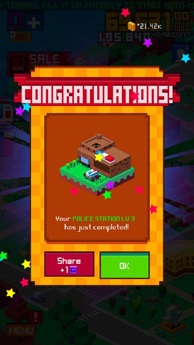 AsainLe's tweet image. My Police Station Level 3 has just completed! #CenturyCity itunes.apple.com/us/app/id95568…