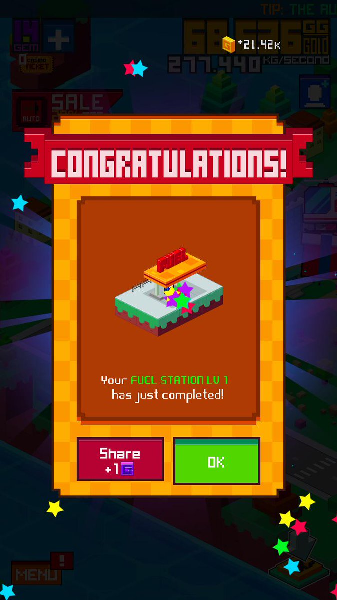 AsainLe's tweet image. My Fuel Station Level 1 has just completed! #CenturyCity itunes.apple.com/us/app/id95568…