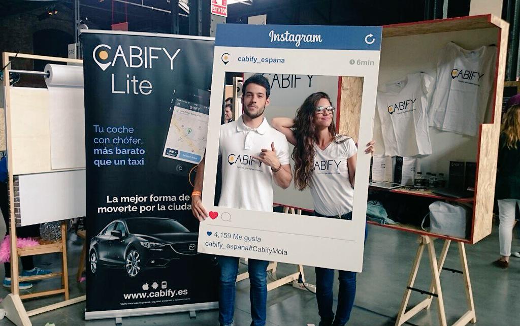 zincshower's tweet photo. RT @cabify_espana: ¡Pásate por el stand Cabify del #zincshower y participa en nuestro sorteo! #CabifyMola http://t.co/UiwEUBwP6S