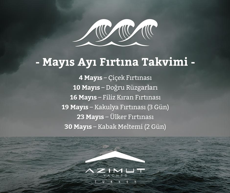 Rotanızı özgürlüğe çevirirken, fırtına dönemlerine karşı hazırlıklı olmayı ihmal etmeyin. azimutyachts.com.tr