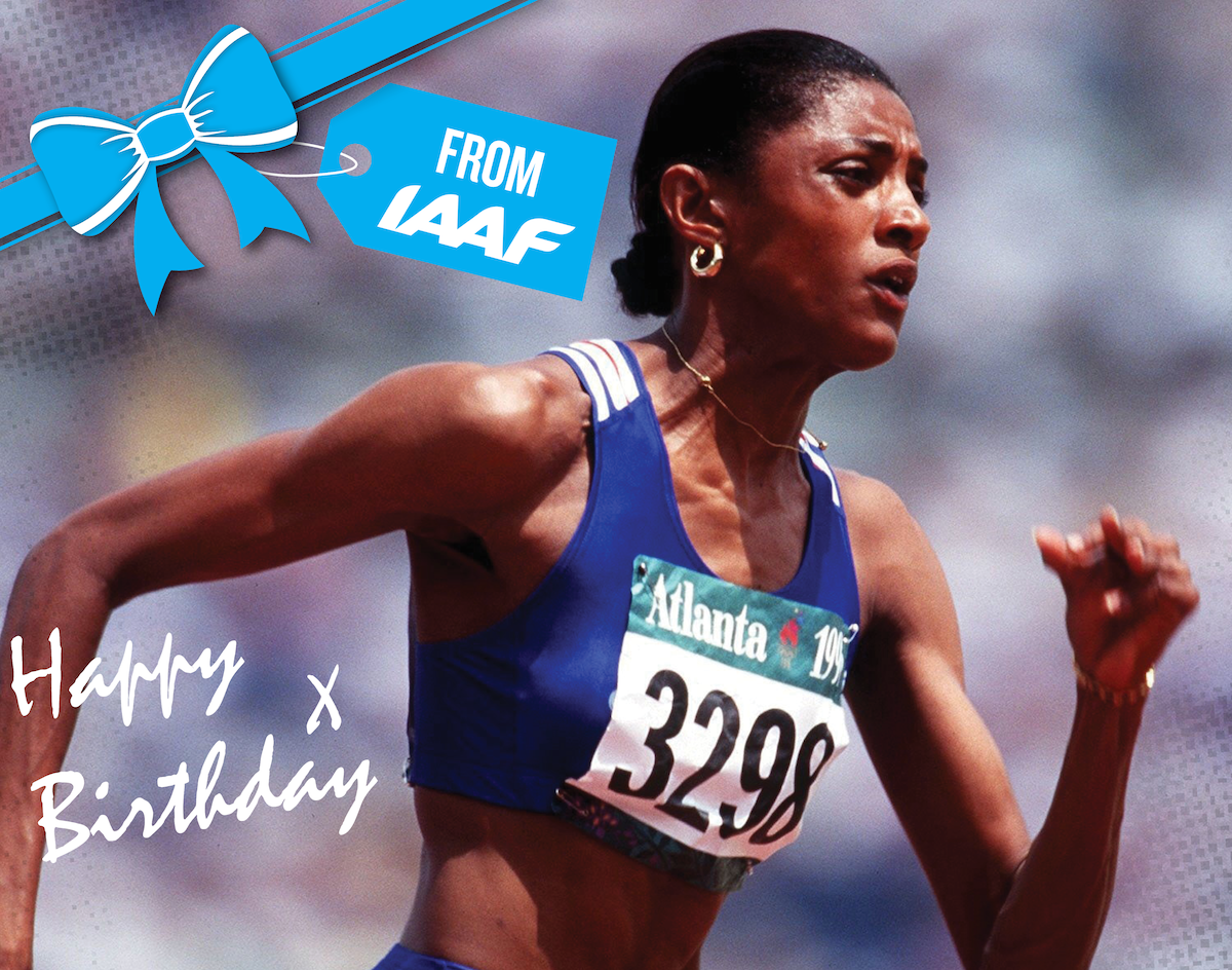 Happy birthday to triple Olympic and double world champ Marie-José Pérec! 