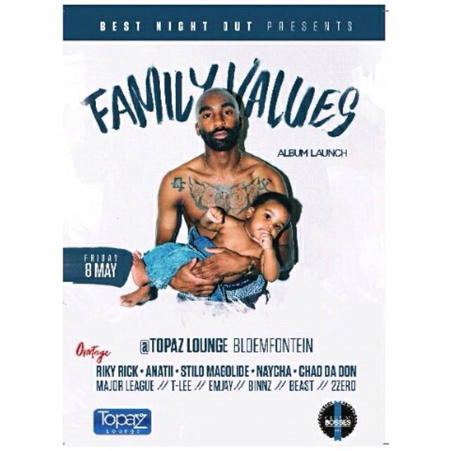 NormaMansoor's tweet photo. Tonight ... Whoop ... Get ready Bloemfontein ... @ChadDaDon on route for #FamilyValuesAlbumLaunch #FamilyValues http://t.co/0mdVuPlRu1
