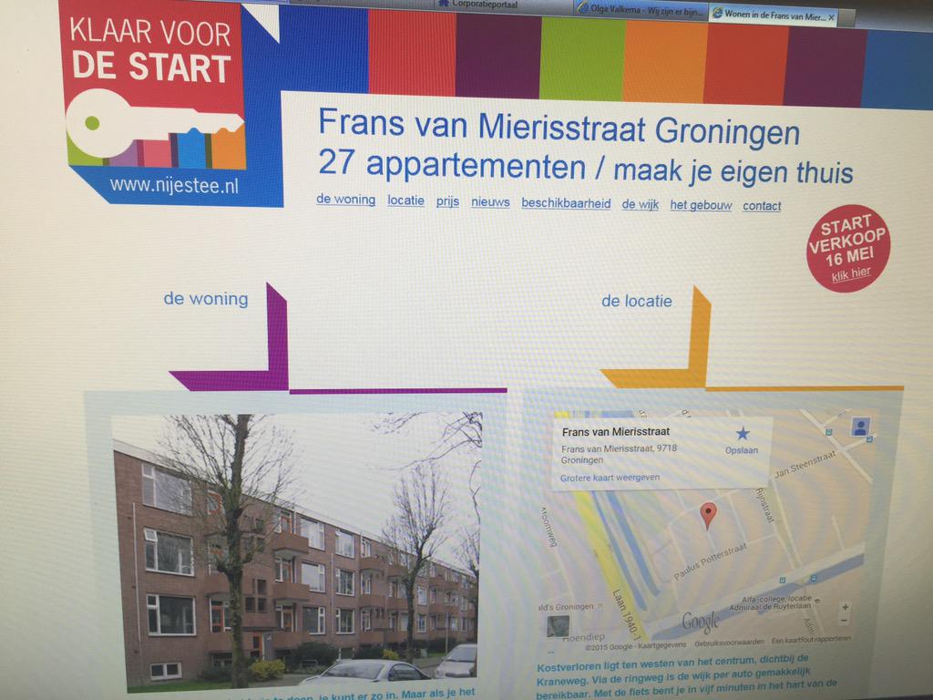 16 mei open huis aan de Frans van Mierisstraat. Alvast digitaal bezichtigen? Dat kan op woneninfransvanmierisstraat.nl
