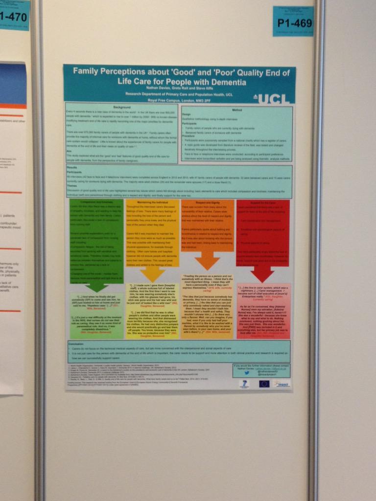 NathanDavies50's tweet image. #dementia #eolc #palliativecare #EAPC2015