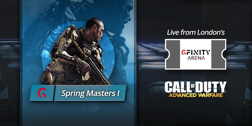 Gfinity's tweet photo. Today's the day!

#CoDMasters kicks off at 6pm BST.

We want your predictions. GO! http://t.co/Vge5eAzmJZ
