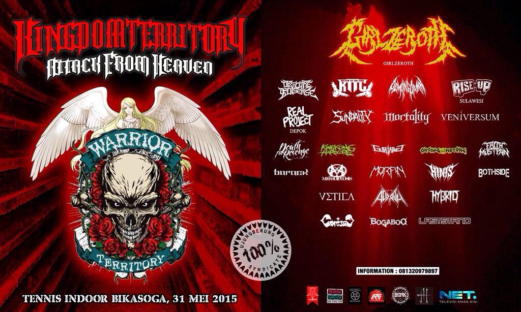 #KingdomTerritory2 Attack from Heaven
Tiket hanya ots 20.000 + cd compilation event

Info : <a href="/Platd_BDG/">PLAT - D JABAR</a>