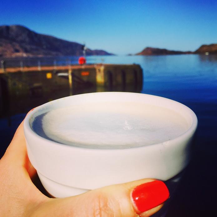 Knoydarthouse's tweet photo. Coastal coffee Knoydart #fridayfeeling #westcoast #scottishhighlands http://t.co/drk5fobzcu