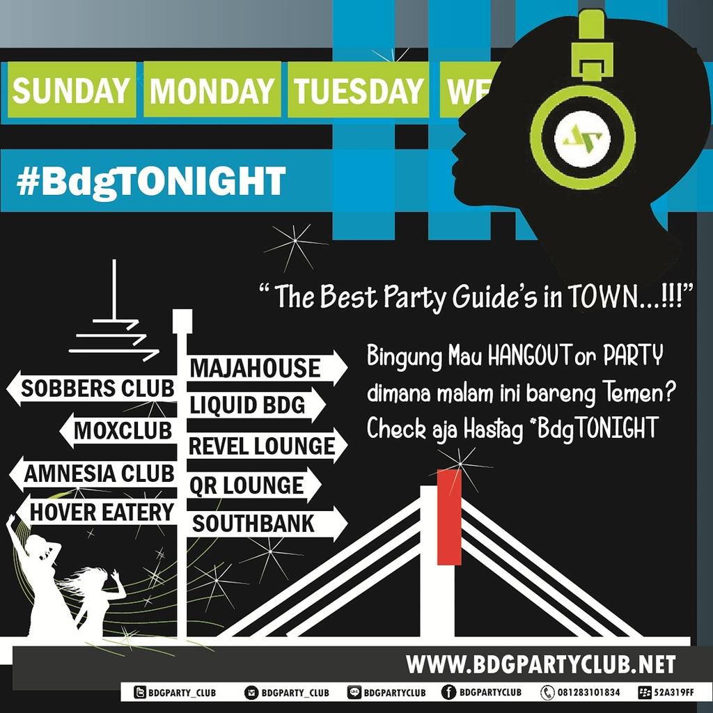 BdgParty_Club's tweet photo. #InfoBPC - Bingung mau party dimana malam ini?? Check aja Hastag #BdgTONIGHT and visit http://t.co/9AC5TtXRux http://t.co/odly2SjyUr