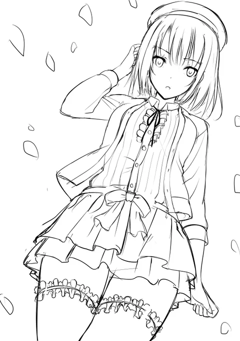 今日中に描き終えたい 