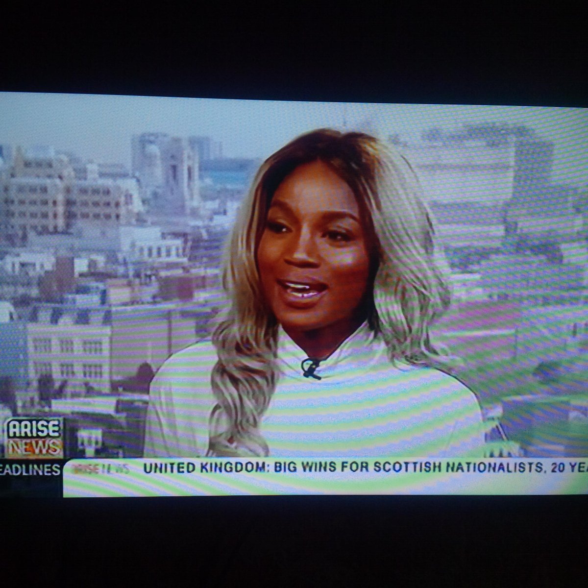 EsquireMagic's tweet image. So glad &amp;amp; inspiring watching the delectable,sweet,sexy&amp;amp;Energetic #BOSSETTE  @iamseyishay on THISDAY on @AriseTVNews