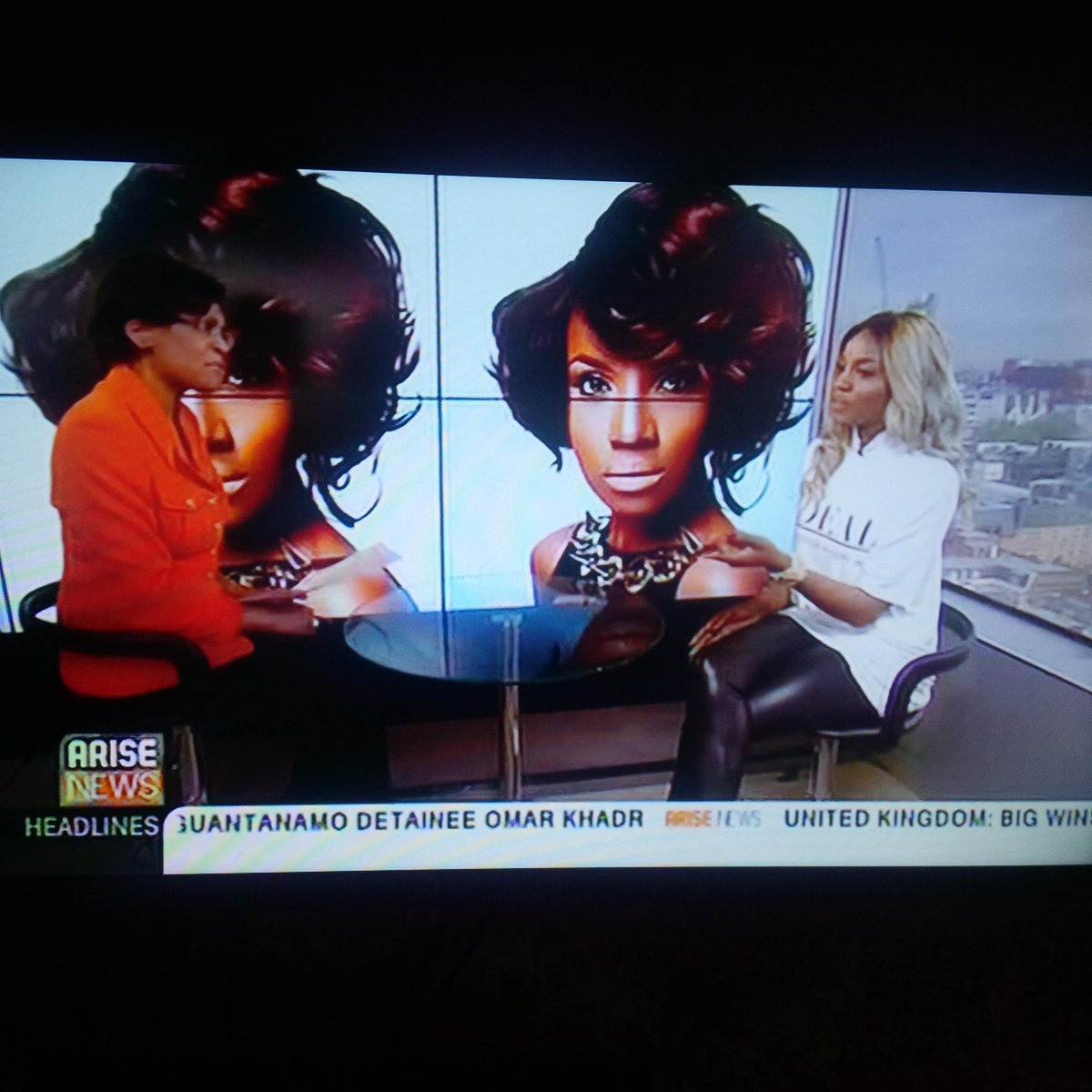 EsquireMagic's tweet image. So glad &amp;amp; inspiring watching the delectable,sweet,sexy&amp;amp;Energetic #BOSSETTE  @iamseyishay on THISDAY on @AriseTVNews