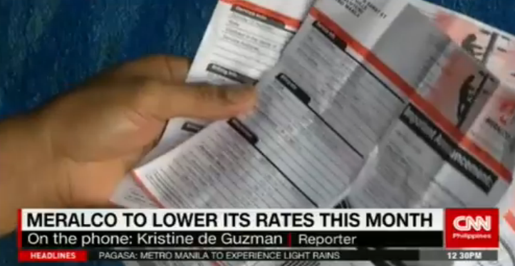 newswatchplusph's tweet photo. Meralco announced that power rates will be reduced by P0.70/kwh this month http://t.co/HQHh0qZZMX http://t.co/QXPhvv0rqb