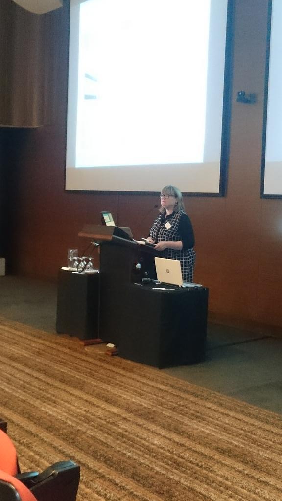 CpAchieve's tweet photo. Closing remarks by @sarahLo79253043 "dystonia is clearly the new black" #CPpathways15 a success this year! http://t.co/xDhFKl1bmY