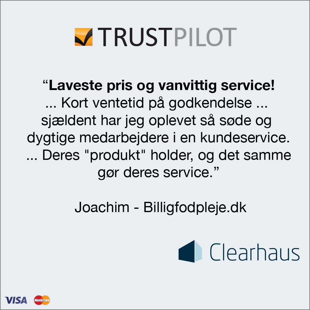clearhaus's tweet photo. En glad kunde - Det er nemt og hurtigt at få en Visa og MasterCard-aftale. Har du noget du synes vi kan gøre bedre? http://t.co/G2dU43r3Pz