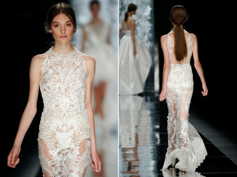 Another exquisite <a href="/YolanCris/">Yolancris</a> gown from the catwalk at #BarcelonaBridalWeek>lvmyd.rs/1H5mkQx