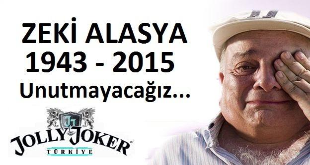 jollyjoker_tr's tweet photo. Zeki Alasya'nın vefatını üzüntü içinde öğrenmiş bulunuyoruz.Sevenleri ve ailesine başsağlığı dileriz. #ZekiAlasya http://t.co/UU4qmsOhZE