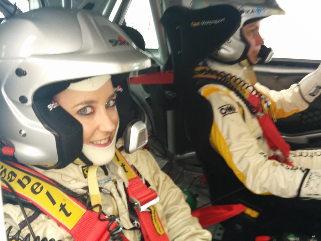 RedOpelMsport's tweet photo. Llegó el momento!! @Aliracing19 y @julian9790 salen hacia el Shakedown !!! Que lo disfrutéis chicos!!!! @Opel_Spain http://t.co/vgafLmNoc6