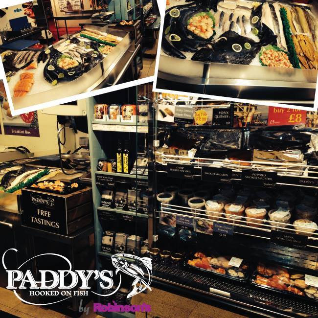 Our delicious fish counter at Robinson's Fresh Foods Cooil Road. ift.tt/18scSne #IOM