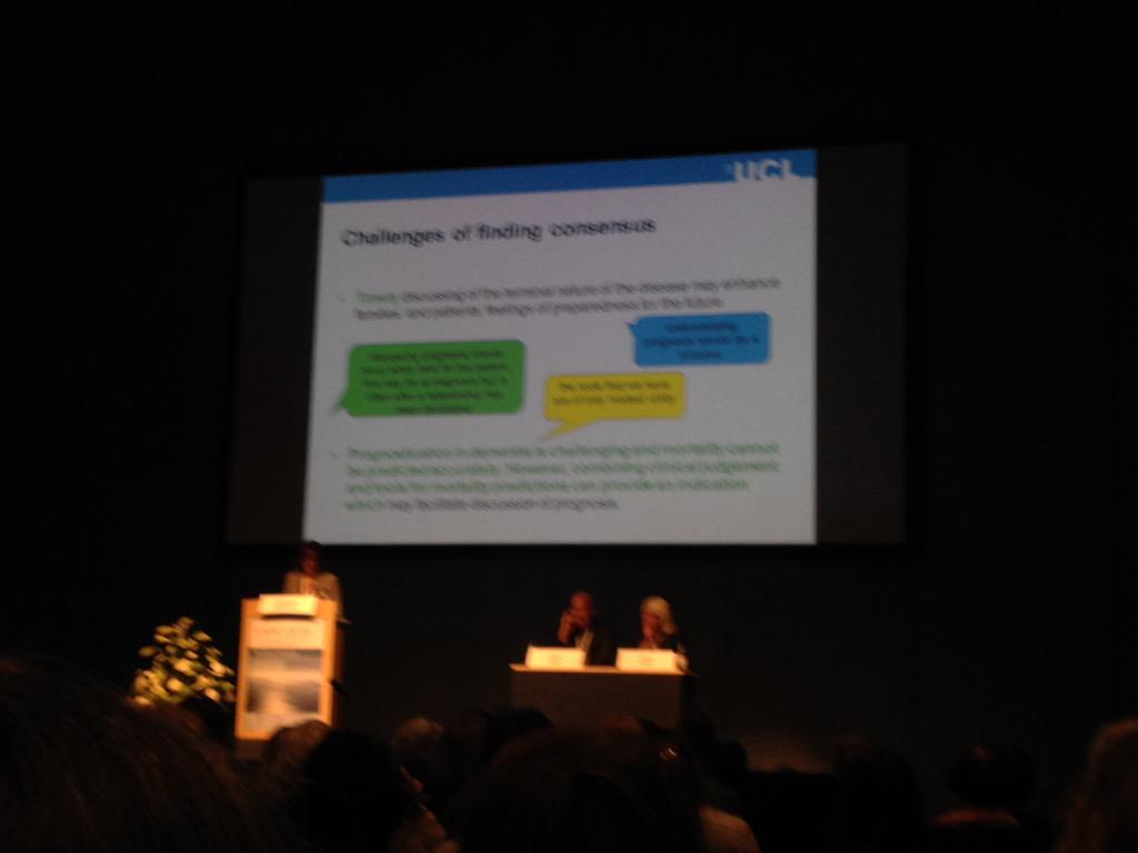 NathanDavies50's tweet image. @DrLizSampson on prognostication in dementia #EAPC2015 @MCPCRD @MarieCurieEOLC @mariecurieuk @MarieCuriePA