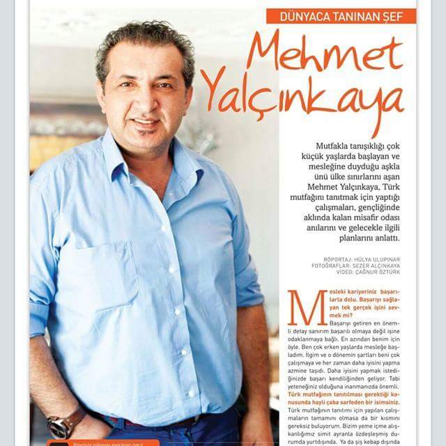 OuzoRoof's tweet photo. Ouzo Roof Restaurant ve Executive Chef’imiz Mehmet Yalçınkaya, Lezzet Dergisi Mayıs Sayısı’nda. #ouzoroof http://t.co/oMNIq97aGS