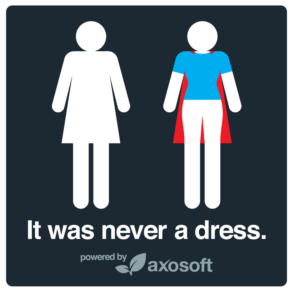 En wij al die tijd maar denken dat het een jurk was.