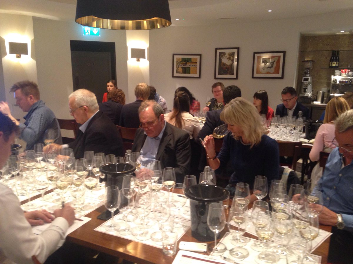 Bryonywright's tweet photo. Tasting base wines with @juveycamps at @Barrafina http://t.co/gf9GgUHSjD