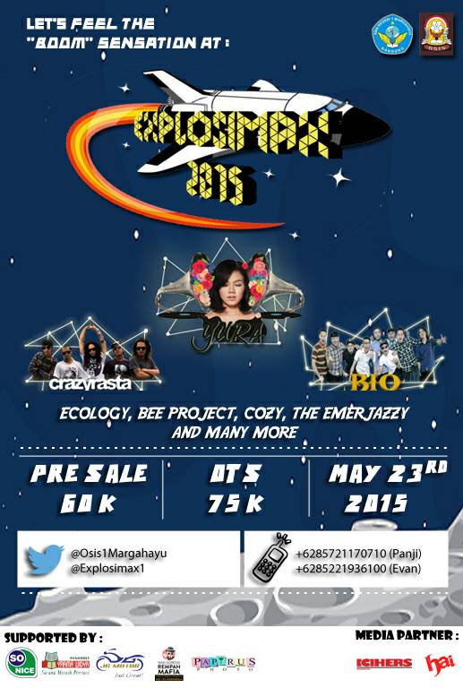 Jangan lewatkan #EXPLOSIMAX_Margahayu !!! Let's come and join us !^^