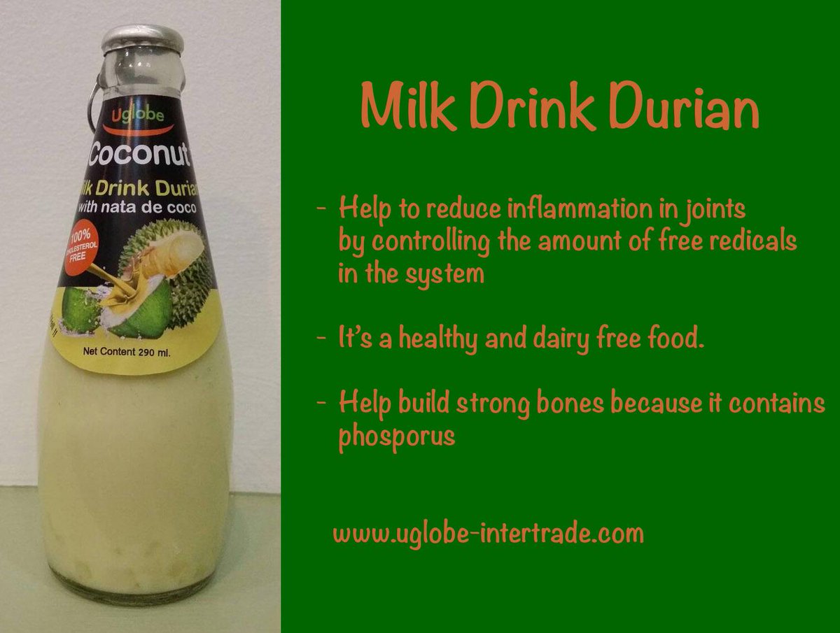 UglobeInter's tweet image. Milk Drink Durian !!