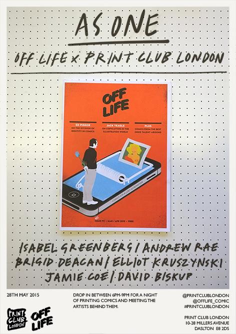 StackMagazines's tweet photo. This looks fun. @OFFLIFE_comic &amp; @printclublondon make comics inspired by London life. Live! http://t.co/LXeJ8OV19i http://t.co/TuoLWluBxU