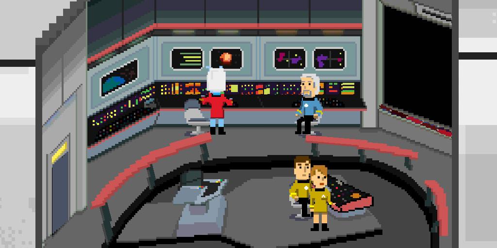 Uptodown_es's tweet photo. #StarTrek #Trexels es un nuevo juego para Android. ¡Te echamos de menos Spock! :_( http://t.co/6Fixd7iPWX http://t.co/MTWhRxvJpW