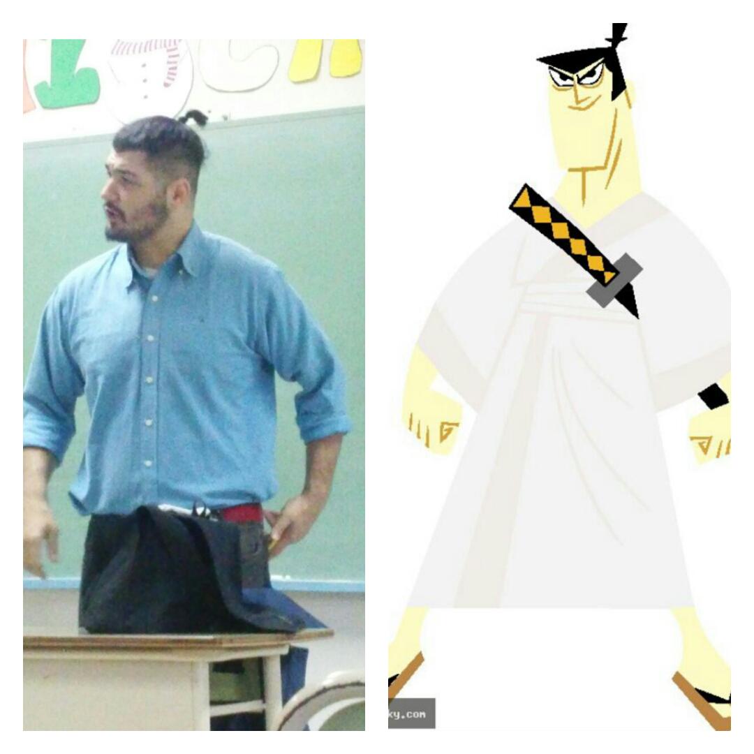 guidostone25's tweet photo. #FuiALaPelu #CorteSamurai #LaCamisolaAzulSiempreFirme #ViernesDeKravi http://t.co/1iIRBnkVI7