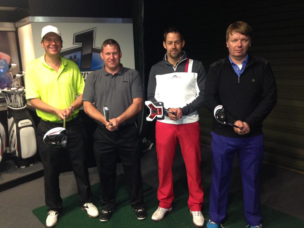 TMPCBelfry's tweet photo. Four big smiles after their fitting sessions @liammcdougall84 @roystonparkes http://t.co/76PBsAiuxy