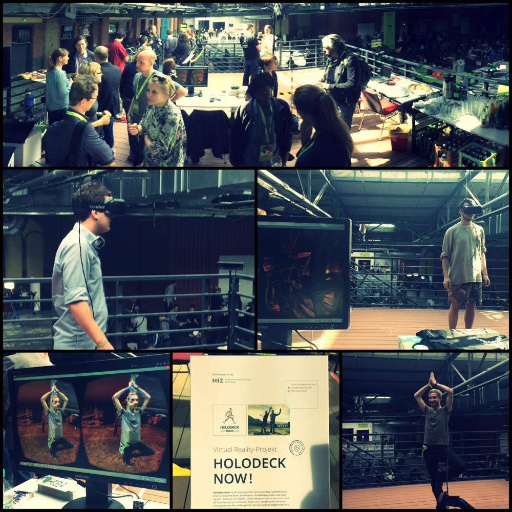 trotzkindberlin's tweet photo. A big big thank you from the heart to #innovationspace and #rp15 to make it possible to bring #holodecknow alive!!❤ http://t.co/PNIwRMOEHB