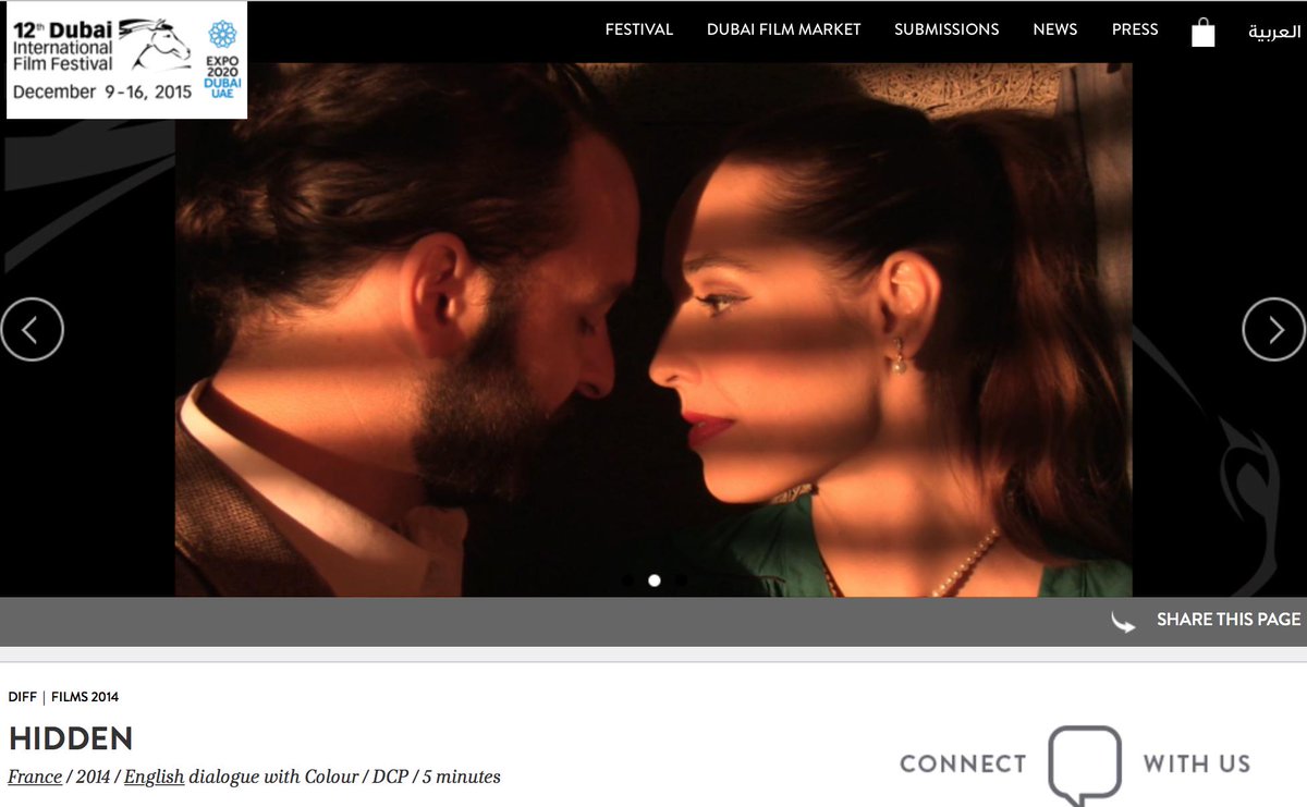OliviaGotanegre's tweet photo. Nomination : HIDDEN directed by Shahad Al Shehhi #DUBAI #FILM #FESTIVAL #DIFF #DIFF14 #DIFF2014 #UAE http://t.co/5ExlskUKf9