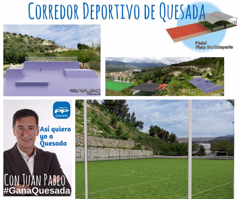 FrancisJP1's tweet photo. Corredor deportivo en zona del embovedao!! #CONJUANPABLOGANAQUESADA http://t.co/NHk5mSMpTG