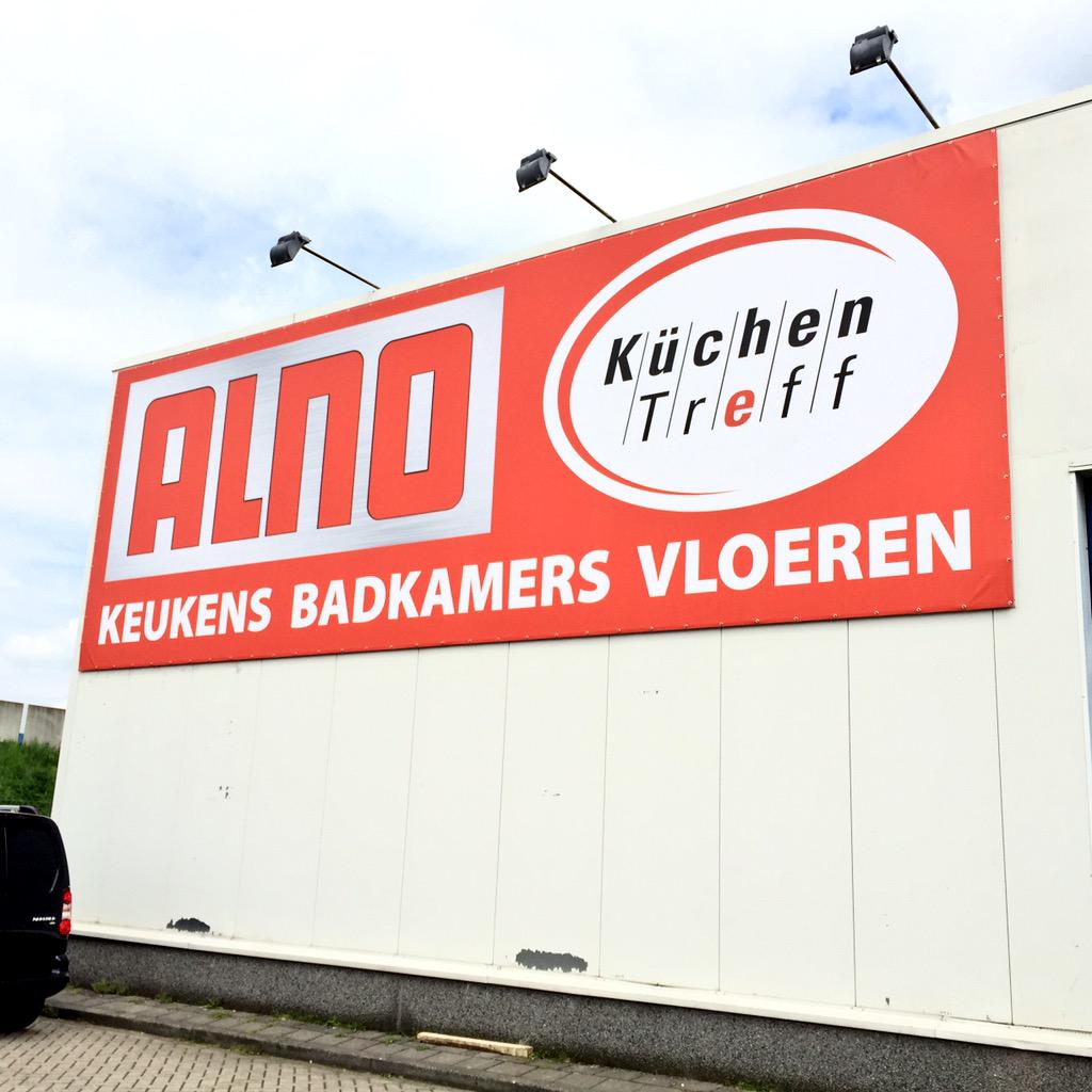 Halloreclame's tweet photo. XXL Spandoek in "onzichtbaar" frame voor @Drost_Instal

#kuchentreff #Alno #keukens #Wezep #Wapenveld #banner http://t.co/aNEtTJLx3G