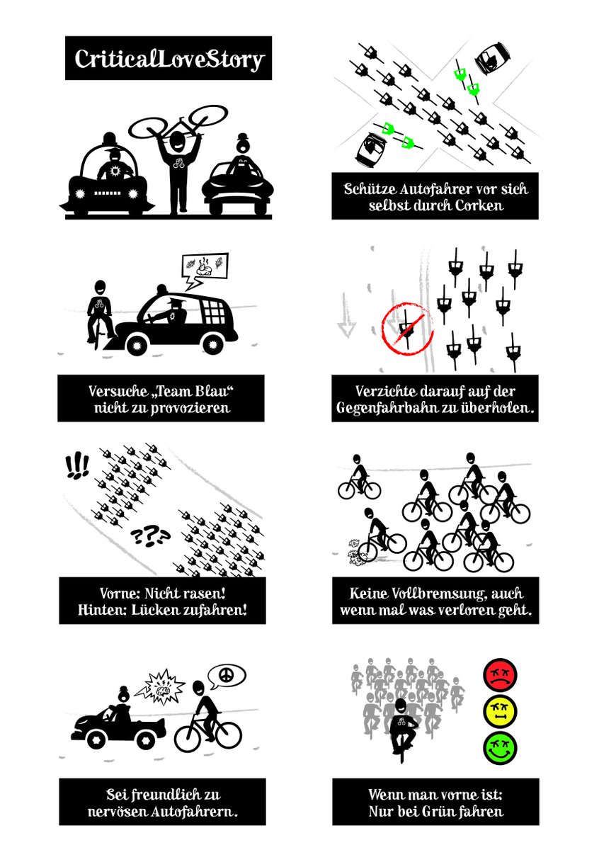 Radeln im Verband: Zu zweit nebeneinander, zusammenbleiben, corken, Spaß haben! facebook.com/events/1057229… #Elberadweg
