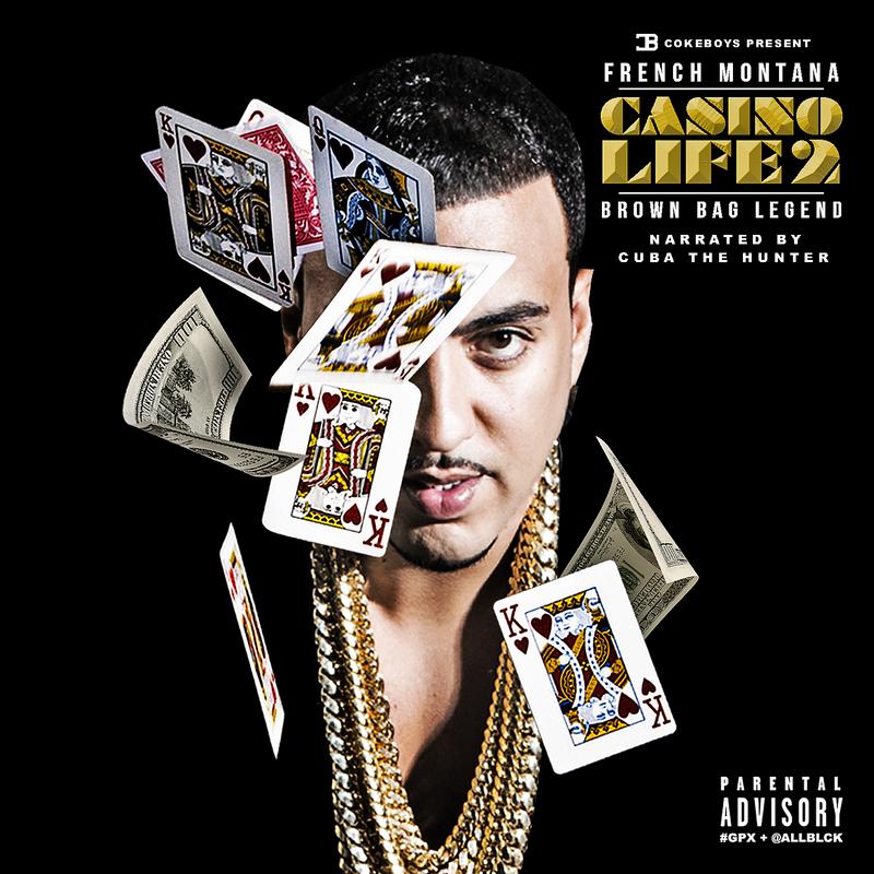 DatPiff's tweet photo. [Mixtape] @FrenchMontana - - #CasinoLife2 Drops in 2 hours, 26 minutes! http://t.co/44c66bsgon powered by @DatPiff http://t.co/dysUoKfTPd