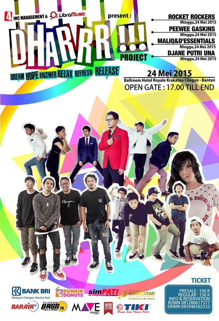 Cilegon! udh siap utk 24 Mei ini ?? merapat kesini! #rockshow Ballroom Hotel Royale Krakatau