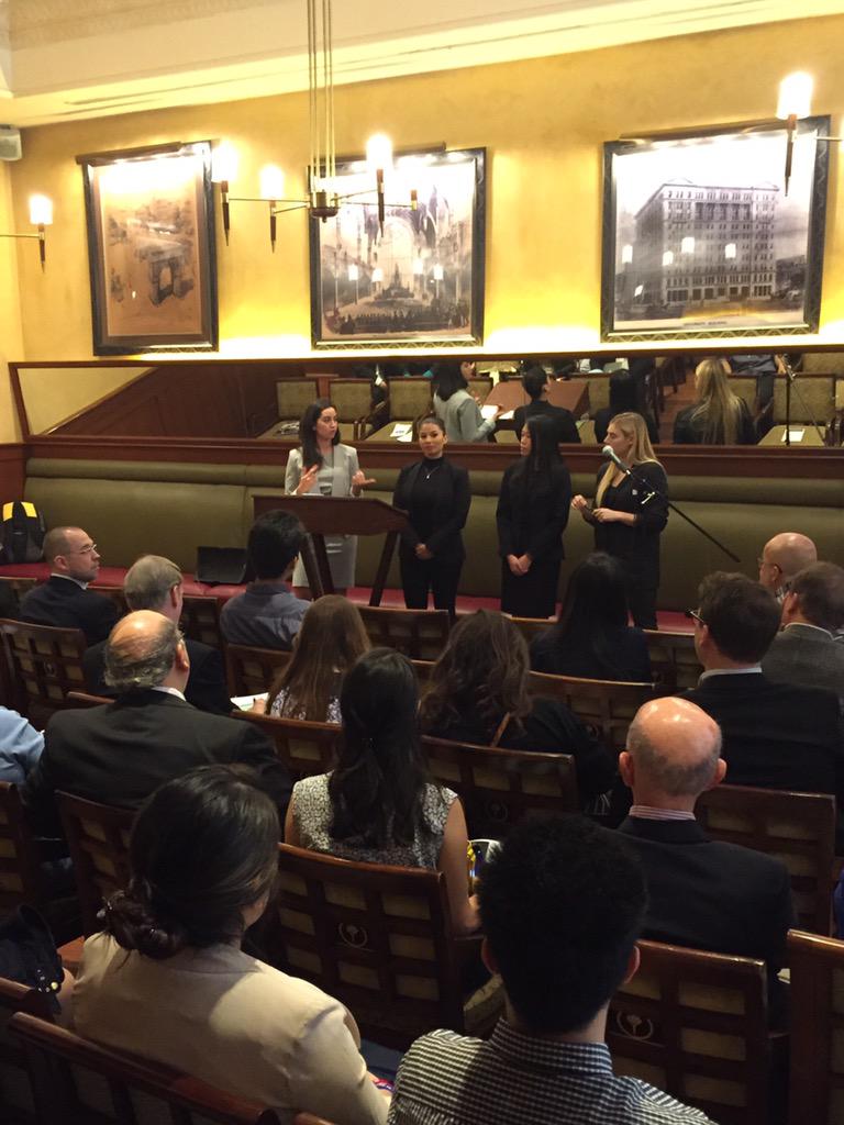 nyutischcenter's tweet photo. Our #TischCenter hospitality and tourism grad students presented their final research today. Congrats! http://t.co/FNG1P6pYYu