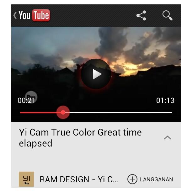 Salah 1 hasil karya para pengguna yicam dari indo Yukk follow kita trus <a href="/yicam_ind/">Yi Cam Community Ind</a>  biar kita bs share hasil karyamu!