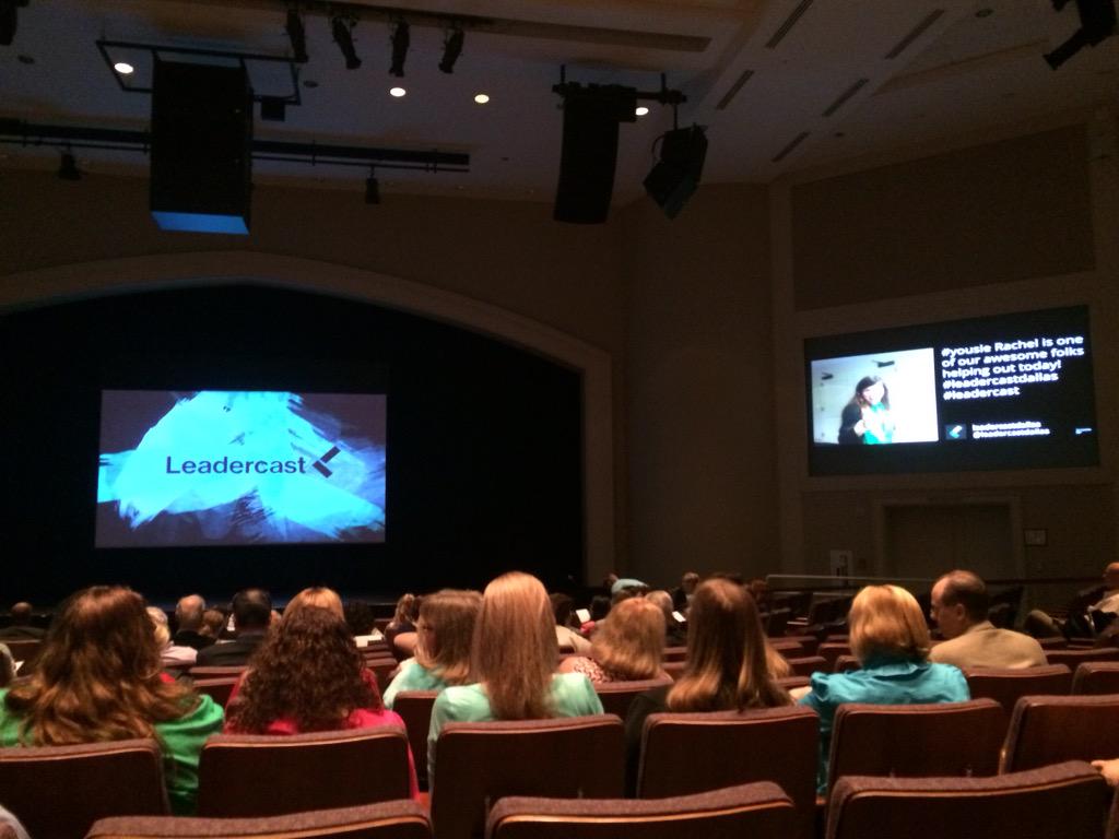 mdnotes's tweet image. Attending #Leadercast2015 #leadercastdallas. #hpumc. Excited about the day.