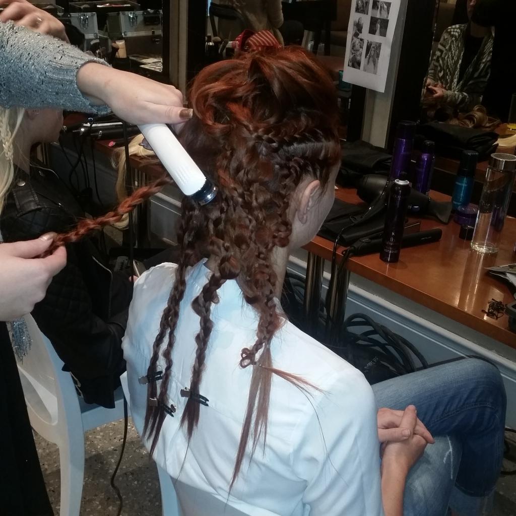 stylebarsa's tweet photo. #lagatharhair all around today at the @redcarpetct #RCFS2015 event #kerastase #SBSquad http://t.co/bdaWHGN9PS